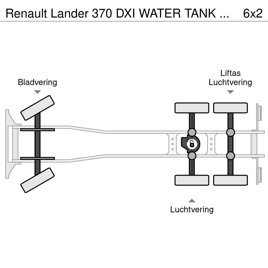 Renault Lander 370 DXI WATER TANK IN INSULATED STAINLESS S Tankwagen