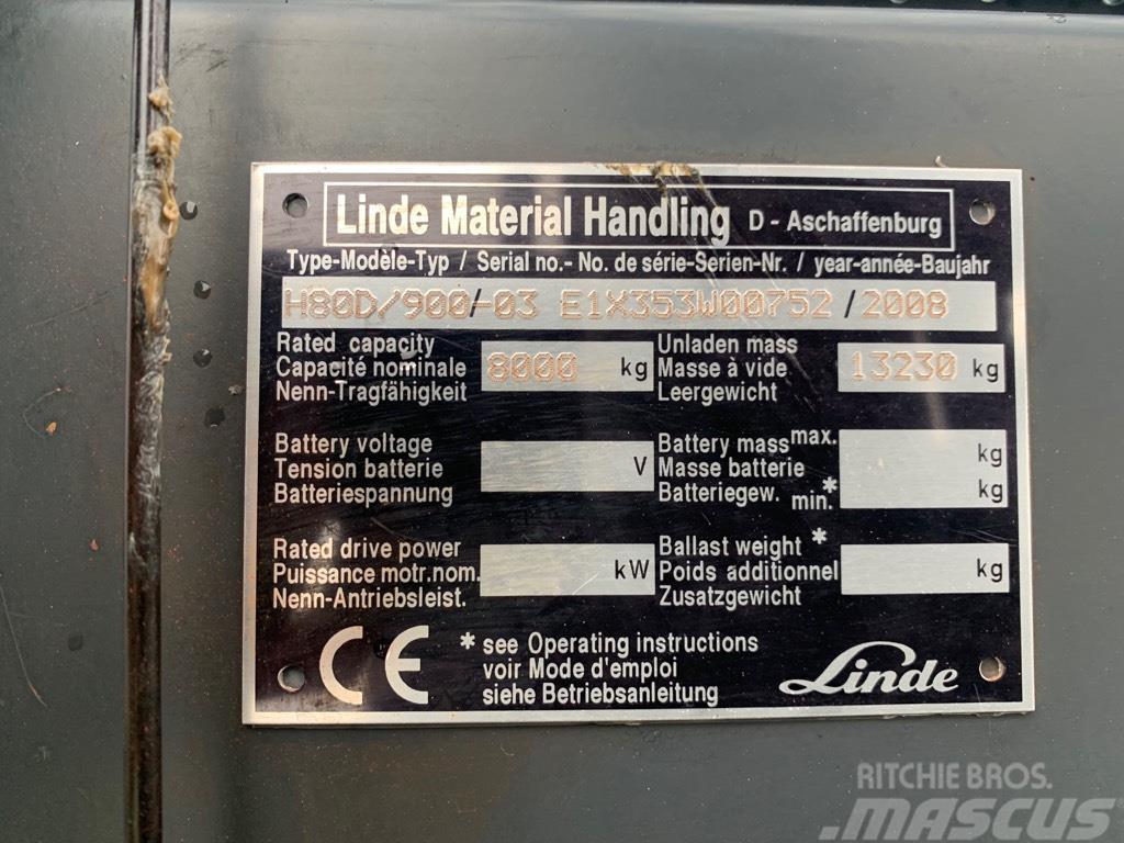 Linde H80D900-03 Dieselstapler