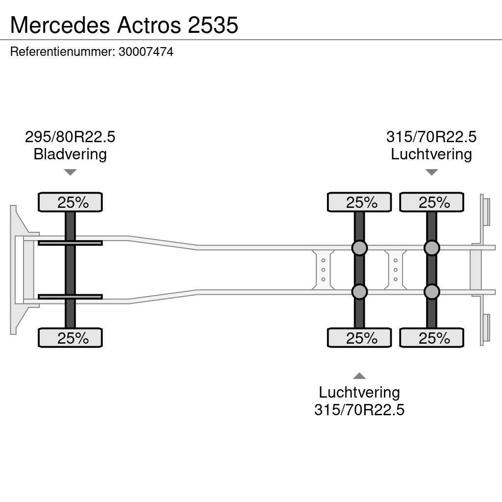 Mercedes-Benz Actros 2535 Wechselfahrgestell
