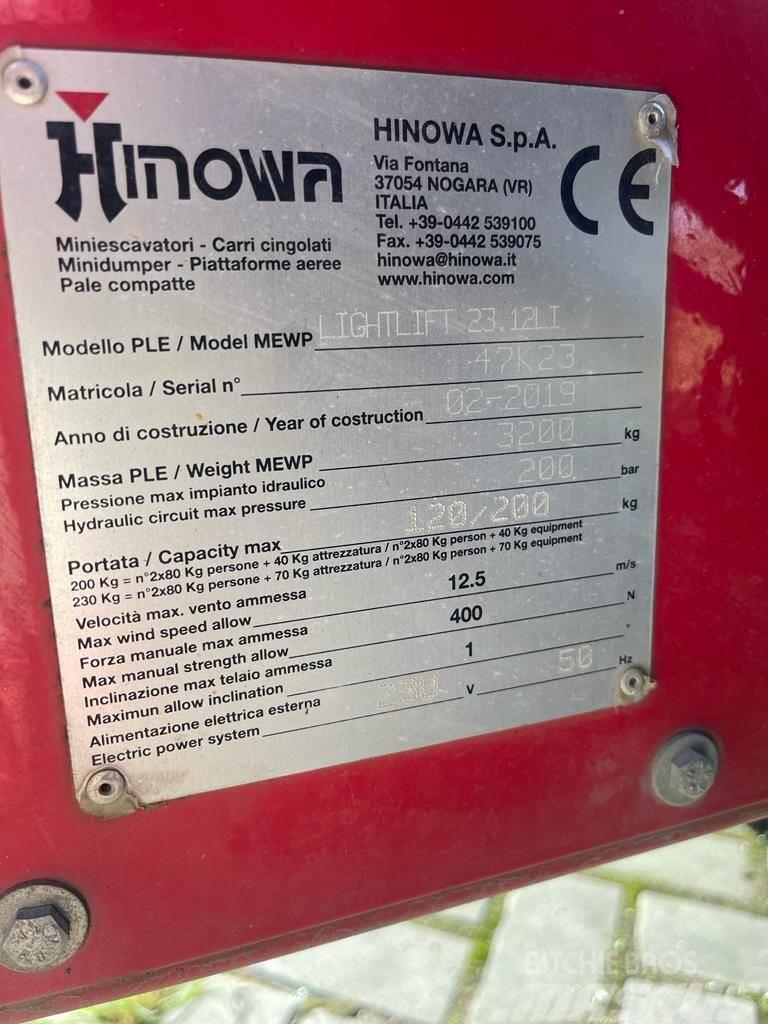 Hinowa Lightlift 23.12 Gelenkteleskoparbeitsbühnen