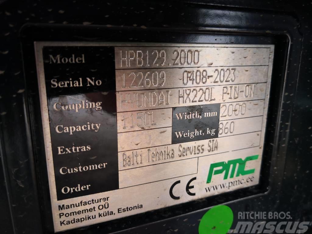 PMC HPB129.2000_HX220L Schaufeln