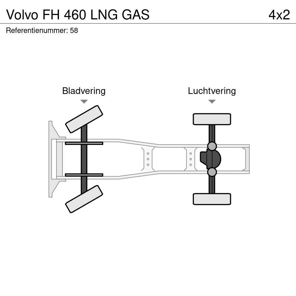 Volvo FH 460 LNG GAS Sattelzugmaschinen
