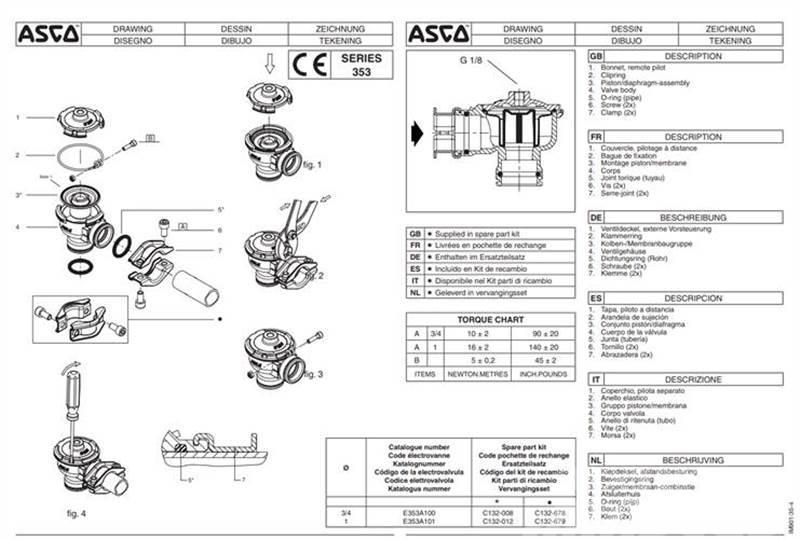 Asco  Bohrgeräte Zubehör und Ersatzteile