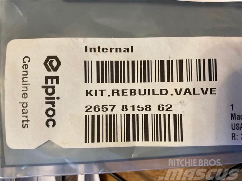 Epiroc (Atlas Copco) Valve Rebuild Kit - 57815862 Bohrgeräte Zubehör und Ersatzteile