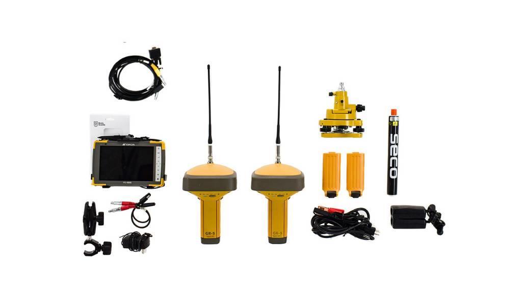 Topcon Dual GR-5+ UHF II GPS GNSS Kit w/ FC-6000 & Magnet Andere Zubehörteile