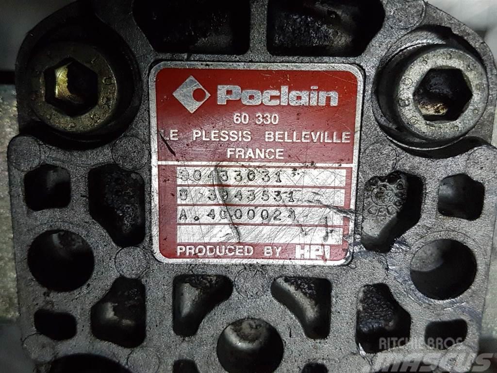 Poclain 904333031-W3943531-Hydraulic motor/Hydraulikmotor Hydraulik