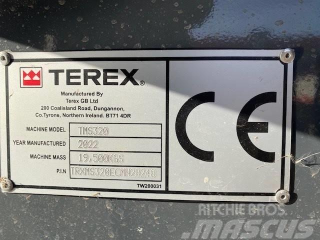Terex Ecotec TMS 320 METAL SEPARATOR Motoren und Getriebe