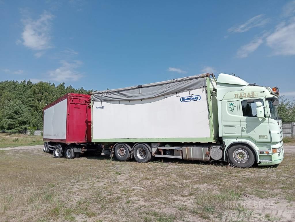 Scania R 480 Kleinholztransporter