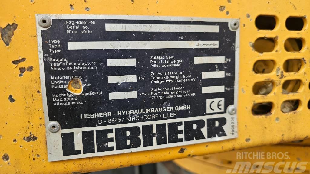 Liebherr A914 litronic Mobilbagger