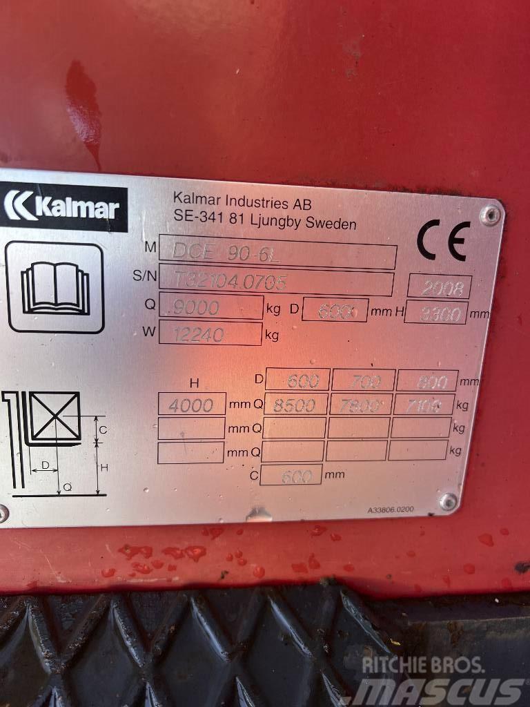 Kalmar DCE 90-6L     Duplex Zinken+Seitenschie Dieselstapler