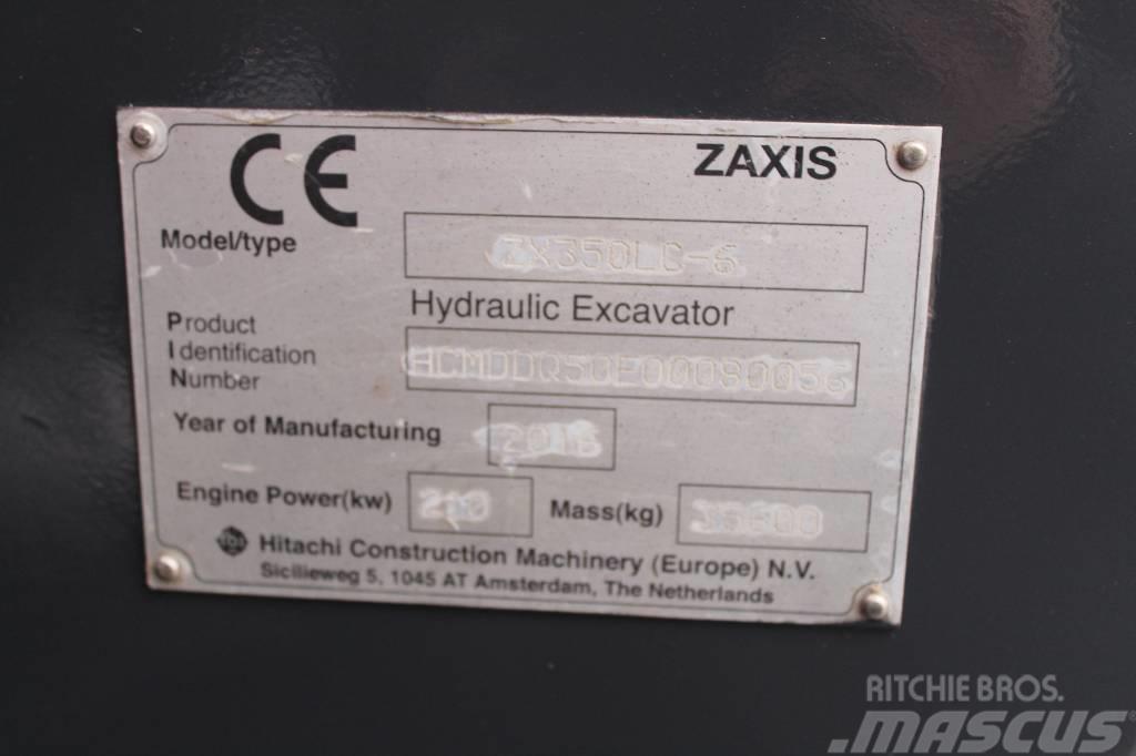 Hitachi ZX 350 LC-6 / 2 Kauhaa, Novatron 3D, Rasvari, Ym! Raupenbagger
