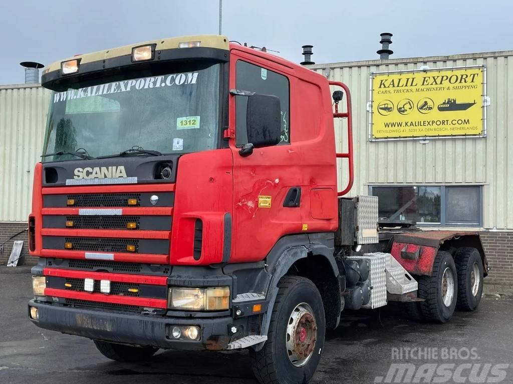Scania R164-480 V8 Tractor 6x4 Manuel Gearbox Full Steel Wechselfahrgestell