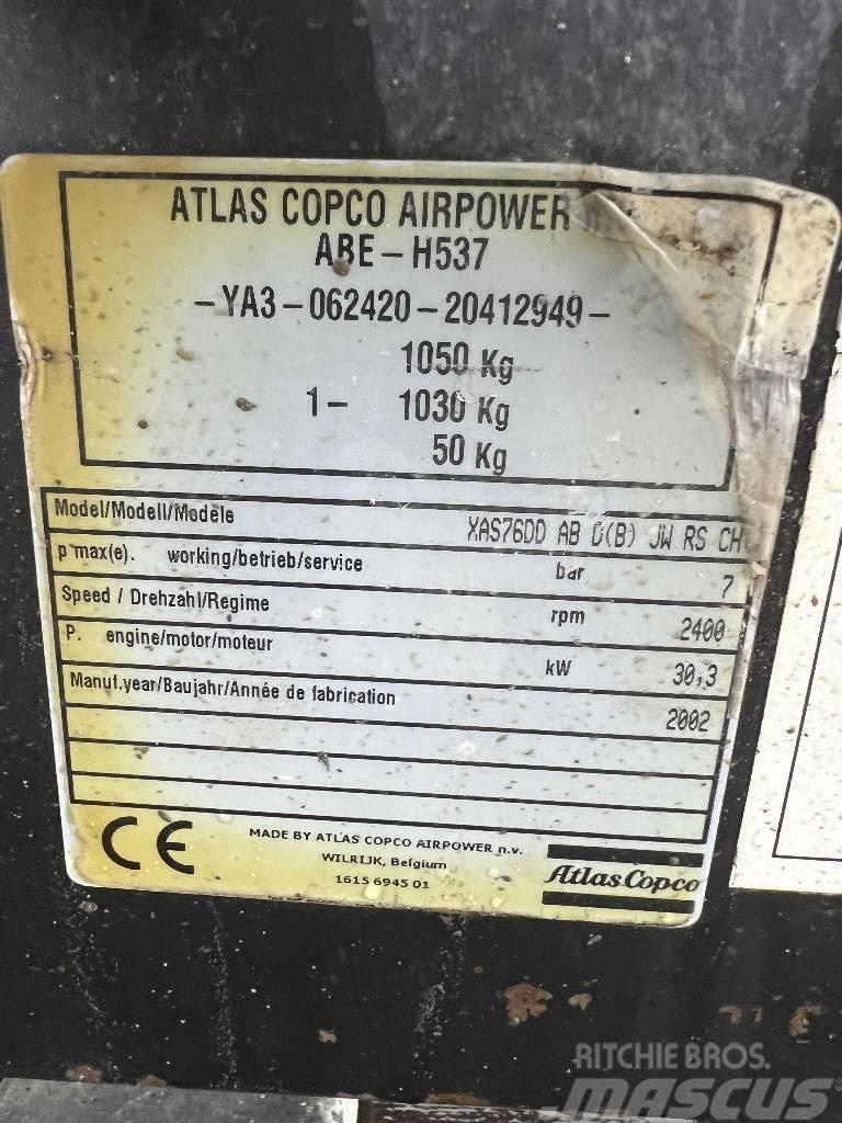 Atlas Copco XAS 76 DD AB*Luftkompressor* Kompressoren