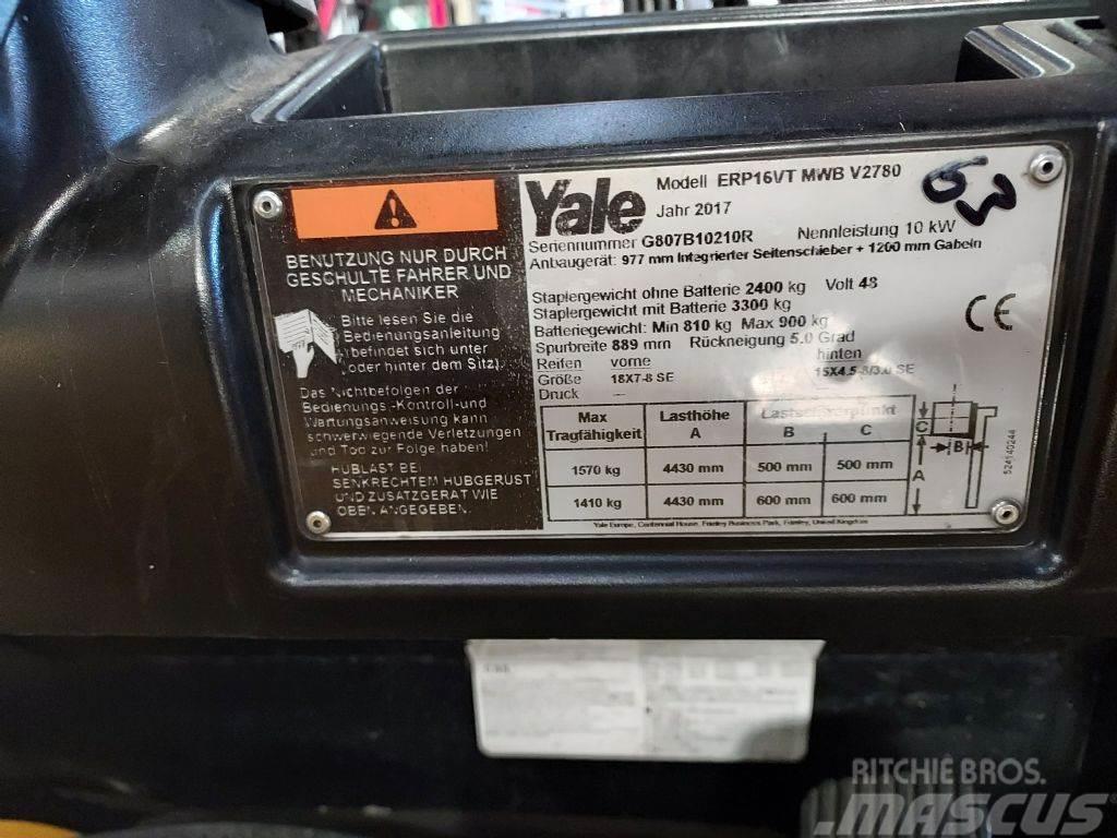 Yale ERP 16VT Elektrostapler