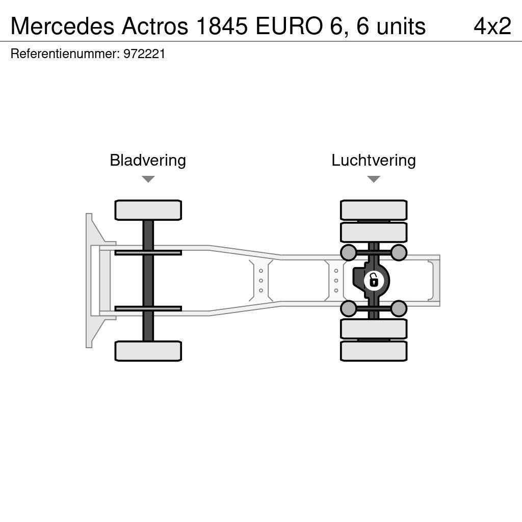 Mercedes-Benz Actros 1845 EURO 6, 6 units Sattelzugmaschinen