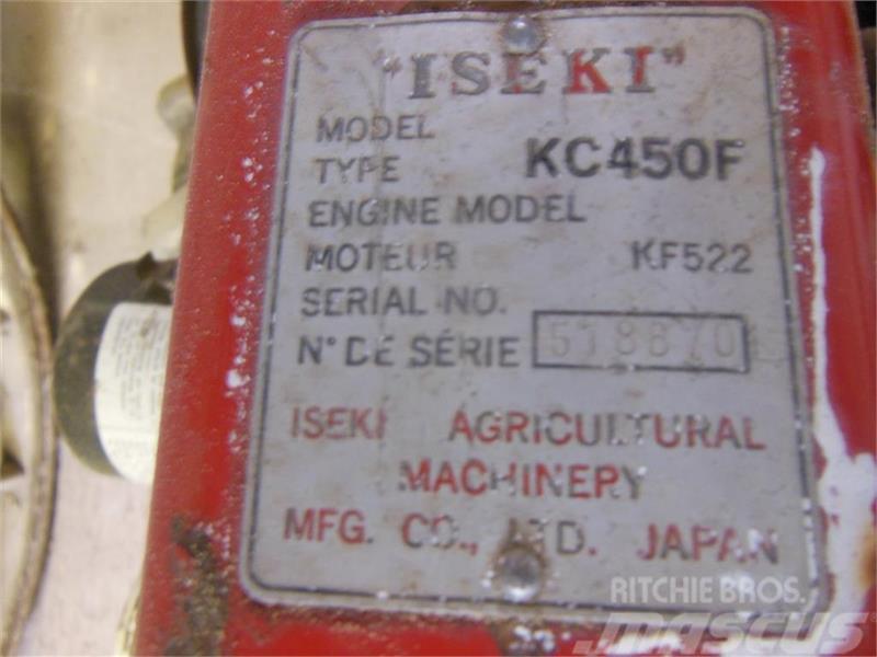 Iseki KF522 med kost Kleintraktoren