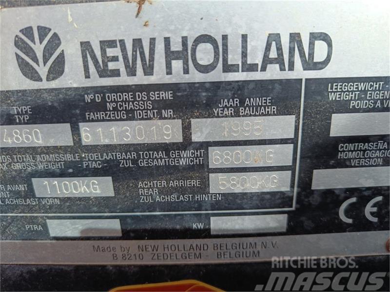 New Holland 4860 S MINI BIGBALLEPRESSER Quaderpressen