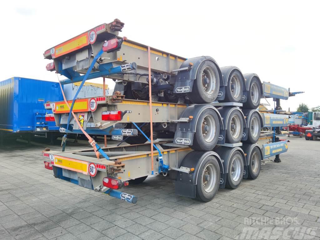 Van Hool A3C002 3 Axle ContainerChassis 40/45FT - Galvinise Containerauflieger
