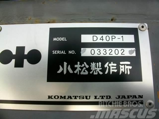Komatsu D 40 P Bulldozer
