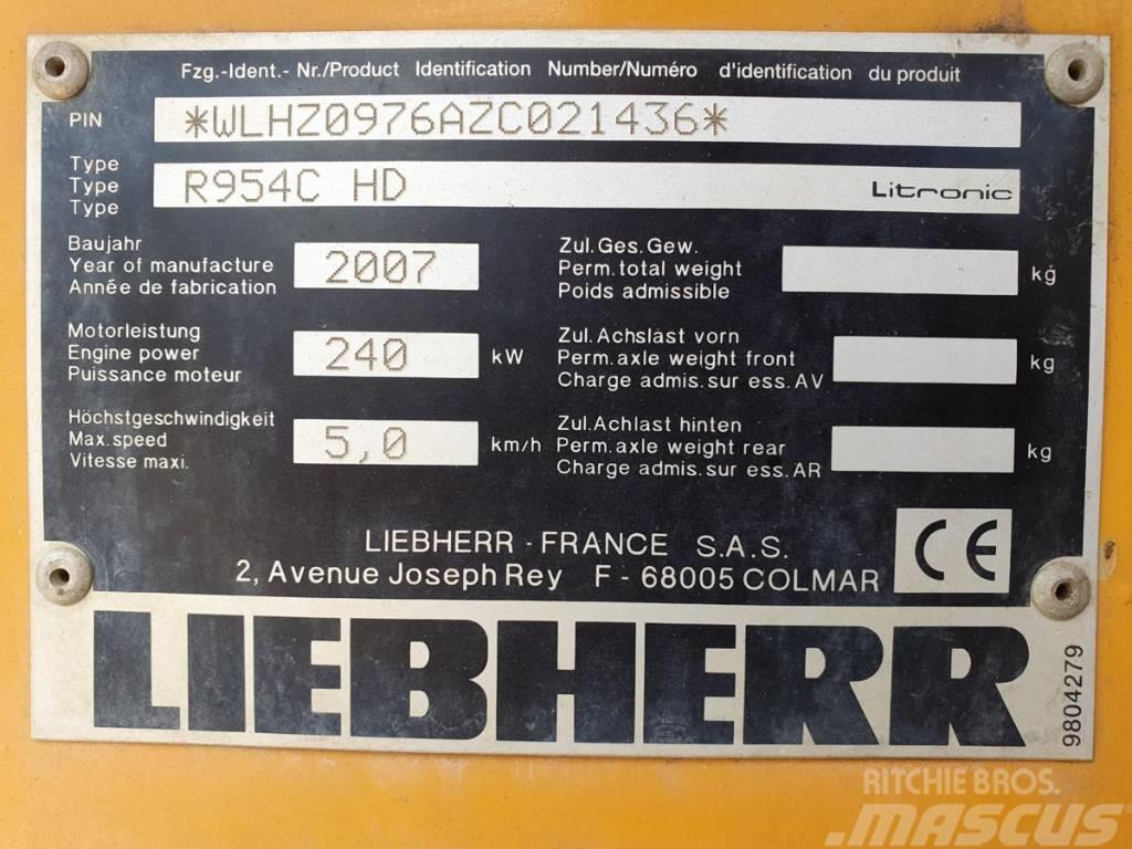  Koparka gąsienicowa LIEBHERR R 954 C HD Raupenbagger