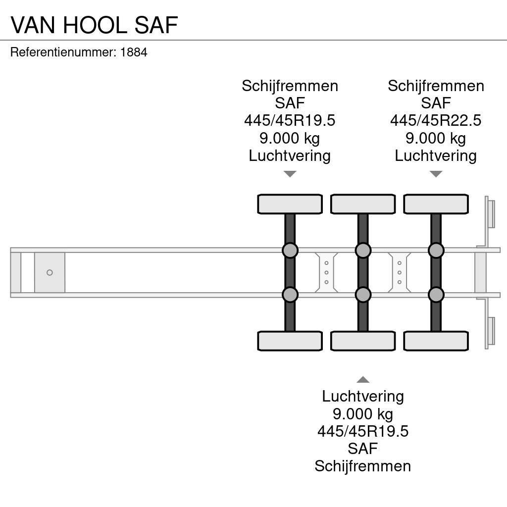 Van Hool SAF Curtainsiderauflieger