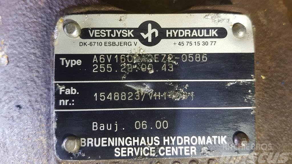 Brueninghaus Hydromatik A6V160DA2EZ2-0586 - Drive motor/Fahrmotor/Rijmotor Hydraulik
