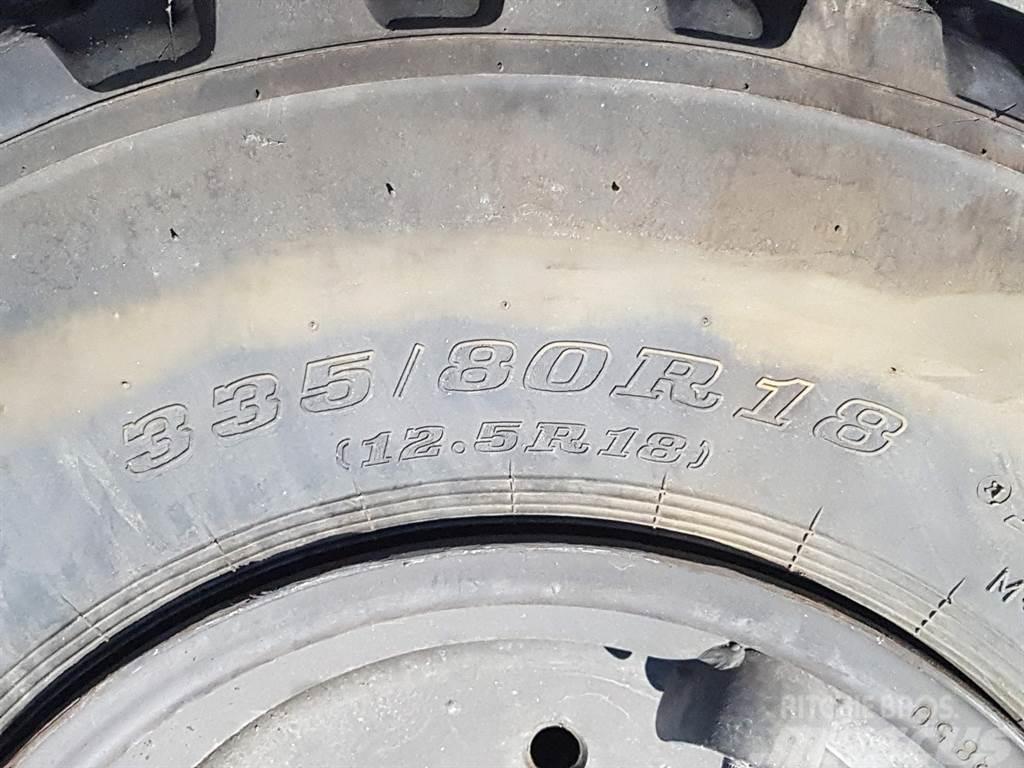 Ahlmann AS50-Solideal 12.5-18-Dunlop 12.5R18-Tire/Reifen Reifen