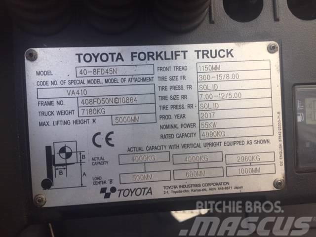 Toyota 40-8FD45N Dieselstapler