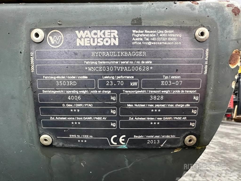 Wacker Neuson 3503 RD Minibagger < 7t