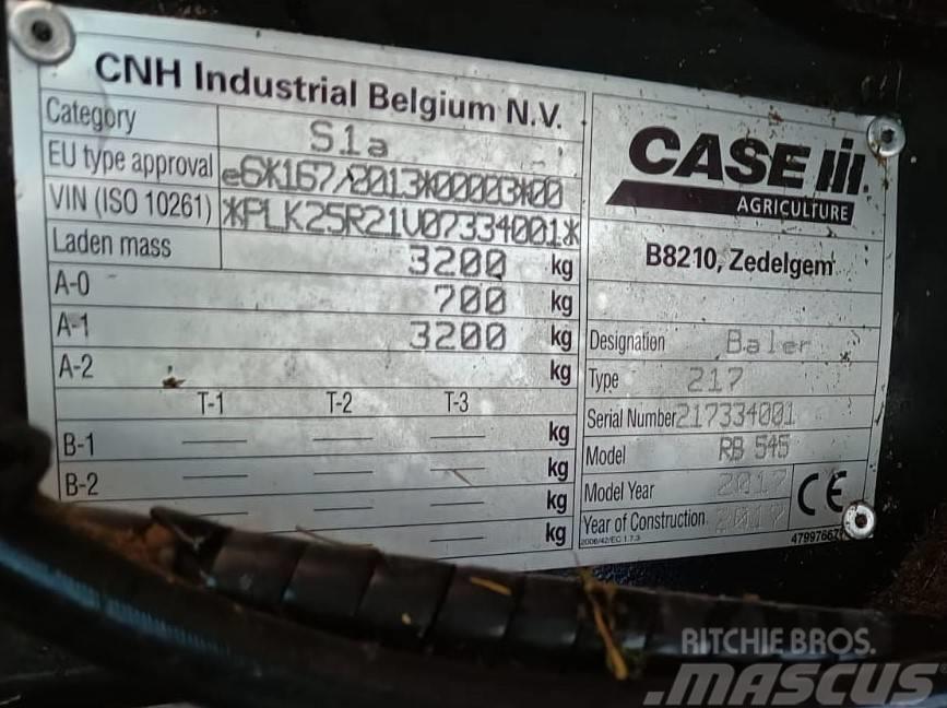 Case IH RB 545 Rundballenpressen