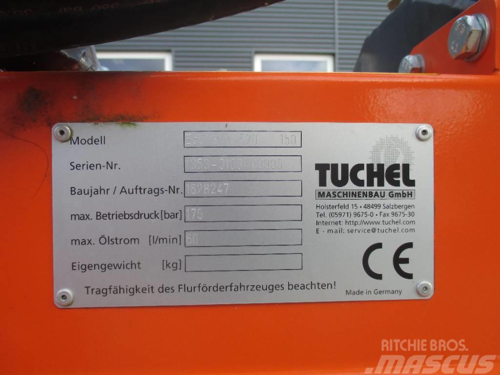 Tuchel Eco Pro 520  150 cm. Kompaktlader