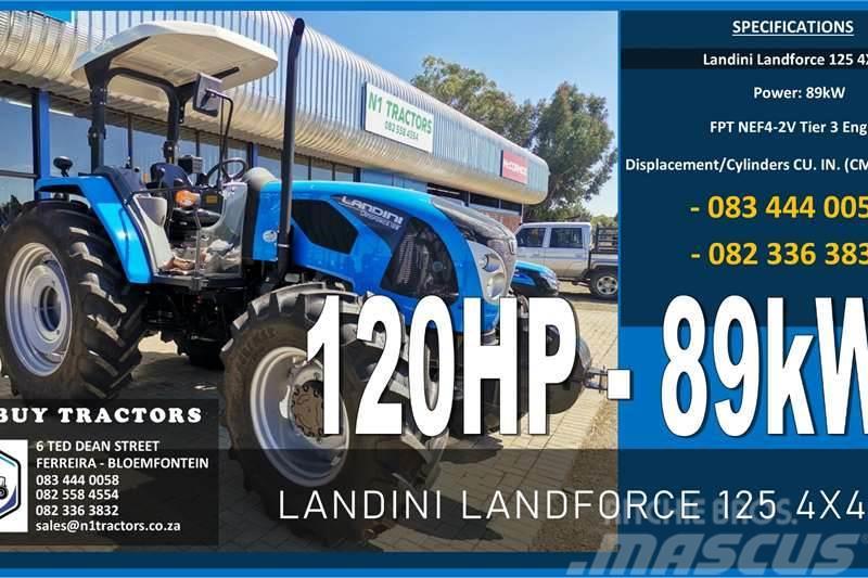 Landini Landforce 125 4WD Traktoren