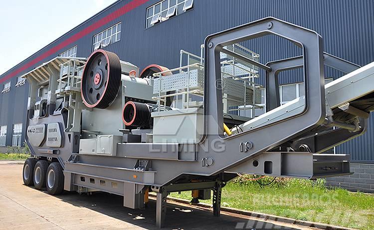 Liming PE600*900 mobile jaw crusher with diesel engine Mobile Brecher