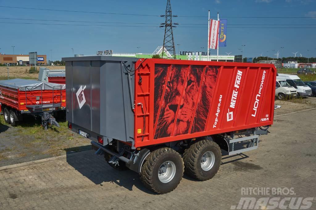Metal-Fach T935/6 - 32m3 trailer with front sliding wall Allzweckanhänger