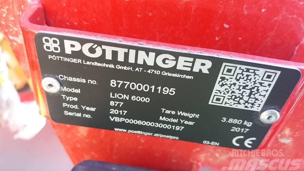 Pöttinger Lion 6000 tasojyrsin Motoreggen / Rototiller