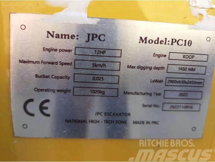 JPC PC-10 Minibagger < 7t