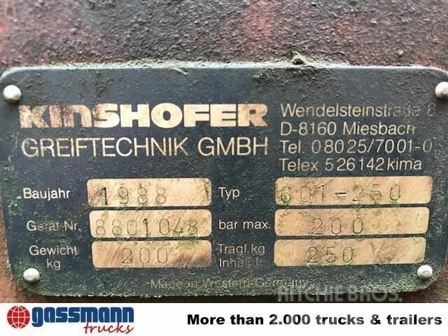Kinshofer Schalengreifer 601-250, 10x VORHANDEN Kranwagen
