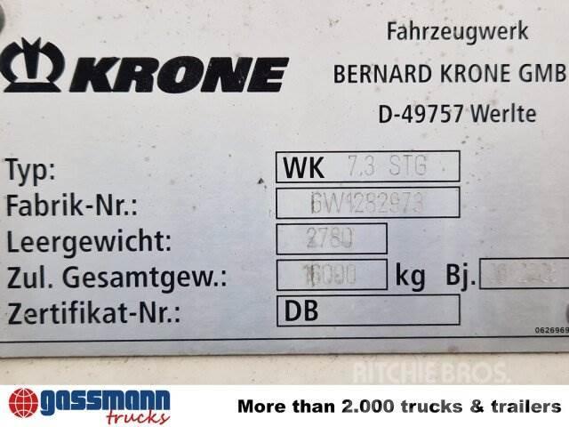 Krone WK 7.3 STG Wechselbrücke Containerwagen