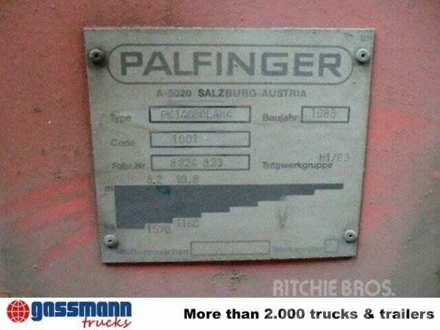 Palfinger PK 14000LAH4 Hochsitz Kranwagen