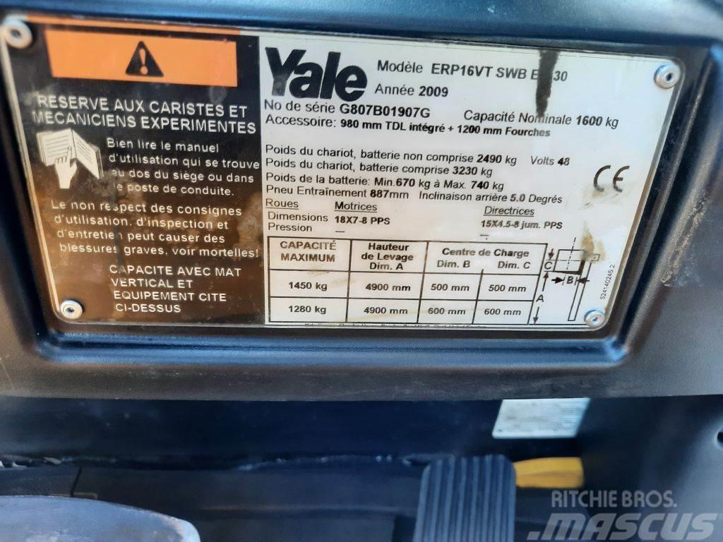 Yale ERP 16 VT Batterie NEU Elektrostapler
