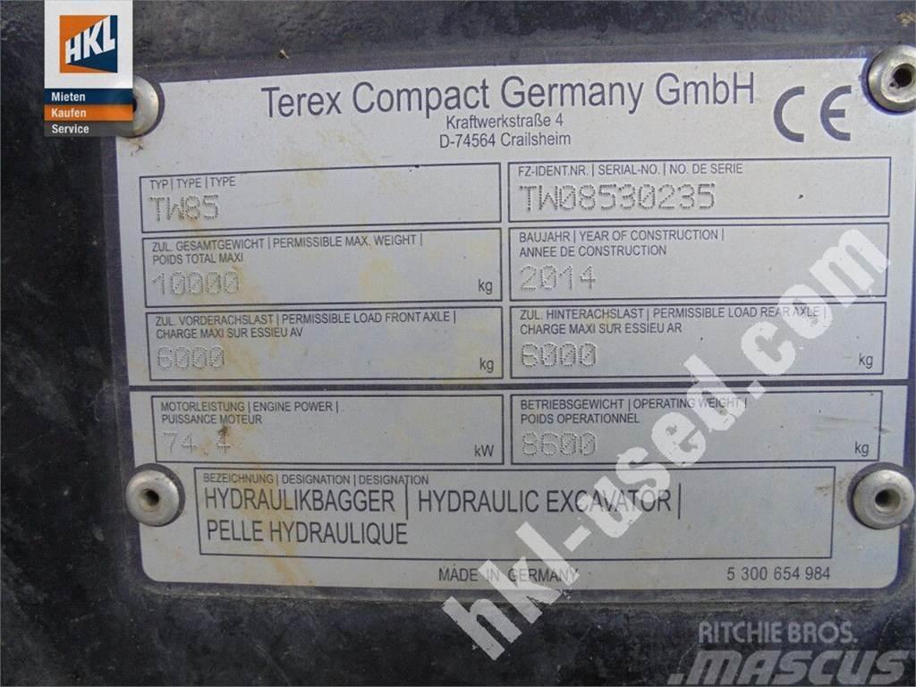 Terex TW 85 Mobilbagger