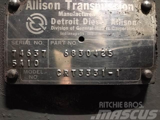 Allison transmission Model CRT3331-1 Getriebe