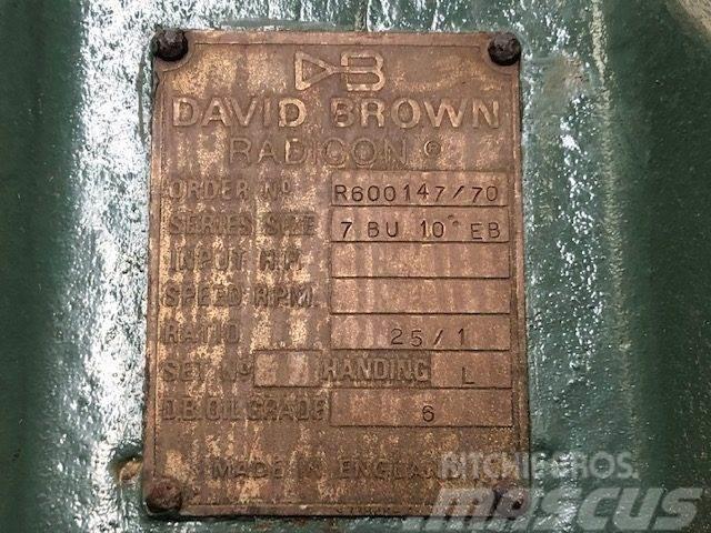 David Brown Radicon vinkelgear Getriebe