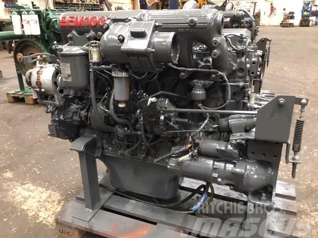 Hino EM100 motor, komplet ex. Hitachi KH125-3 Motoren