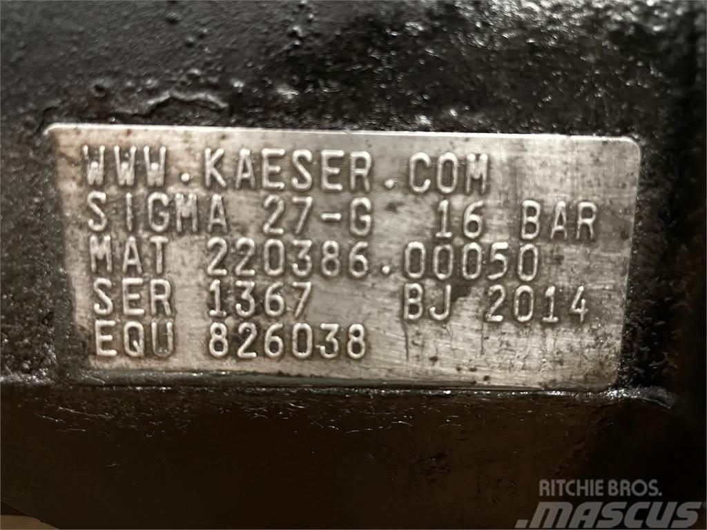  Kompressor ex. Kaeser M122 - 16 Bar Kompressoren