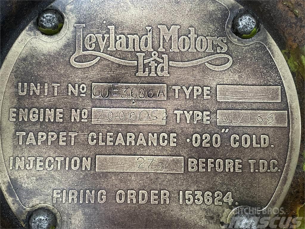 Leyland 401 OUE 3606A motor - kun til dele Motoren