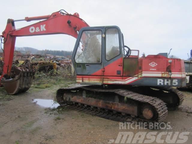 O&K RH5 gravemaskine til ophug Raupenbagger