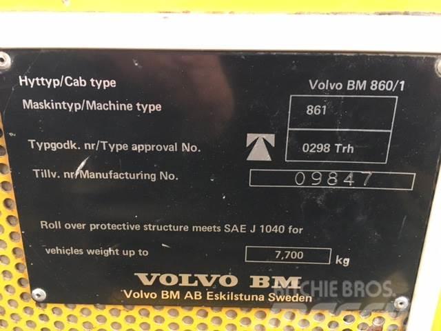 Volvo 861 dumper 6 x 4 til ophug Minidumper