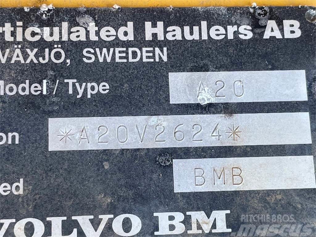 Volvo A20 dumper 6 x 6 - til ophug Minidumper
