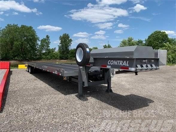  CONTRAL DROP DECK CONTAINER DELIVERY TRAILER, TAND Containeranhänger